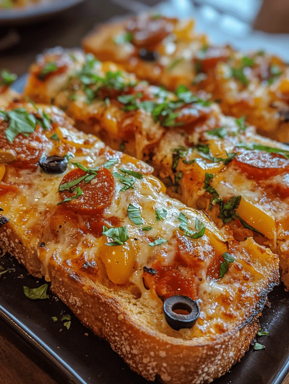 If you're looking for a dish that perfectly marries convenience, taste, and comfort, look no further than Texas Toast Garlic Bread Pizza. This delightful creation is a unique fusion of classic Italian pizza and the beloved Southern staple of garlic bread. The result is an indulgent offering that caters to both the pizza purist and the garlic lover alike. Not only does it boast a crispy, buttery foundation, but it also presents a canvas ripe for customization, making it an ideal choice for families and busy individuals seeking a quick yet satisfying meal.