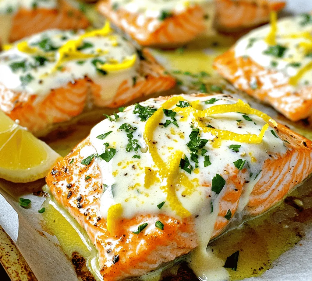 In the realm of culinary delights, few dishes can rival the simplicity and sophistication of baked salmon, especially when paired with a luscious lemon butter cream sauce. This dish not only tantalizes the taste buds but also embodies a perfect balance between health and flavor, making it an ideal choice for anyone looking to elevate their dinner game without spending hours in the kitchen. With its vibrant citrus notes and rich, creamy texture, this easy baked salmon recipe is a delicious way to satisfy your seafood cravings while also adhering to a healthy lifestyle.