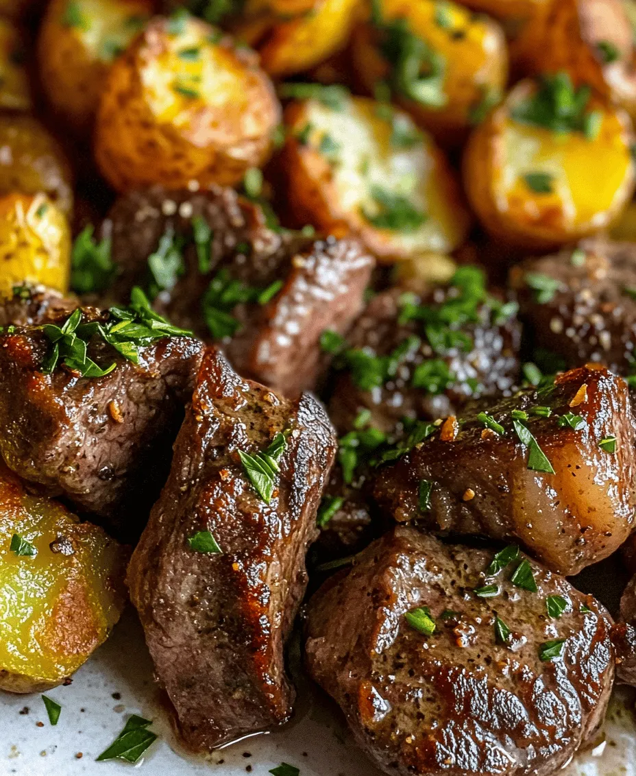 When it comes to quick, yet indulgent meals, few dishes can rival the charm of savory garlic butter steak bites paired with crispy potatoes. This dish is not only a feast for the senses but also a versatile option that's perfect for casual weeknight dinners, elegant gatherings, or even special occasions. Imagine tender, juicy pieces of sirloin steak seeping with rich garlic butter flavor, complemented by golden, crispy potatoes that provide the perfect crunch. This delightful combination is sure to impress family and friends alike, making it a must-try recipe for any home cook looking to elevate their dining experience.