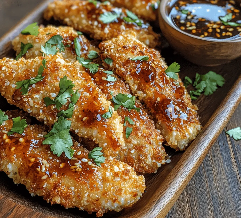 Honey garlic crispy chicken tenders have taken the culinary world by storm, becoming a beloved dish for families and food enthusiasts alike. This recipe combines the irresistible crunch of perfectly fried chicken with a delightful glaze of sweet honey and aromatic garlic, making it a favorite for both adults and children. The balance of flavors in this dish is what sets it apart; the sweetness of honey complements the savory notes of garlic, while the tender chicken provides a satisfying bite.