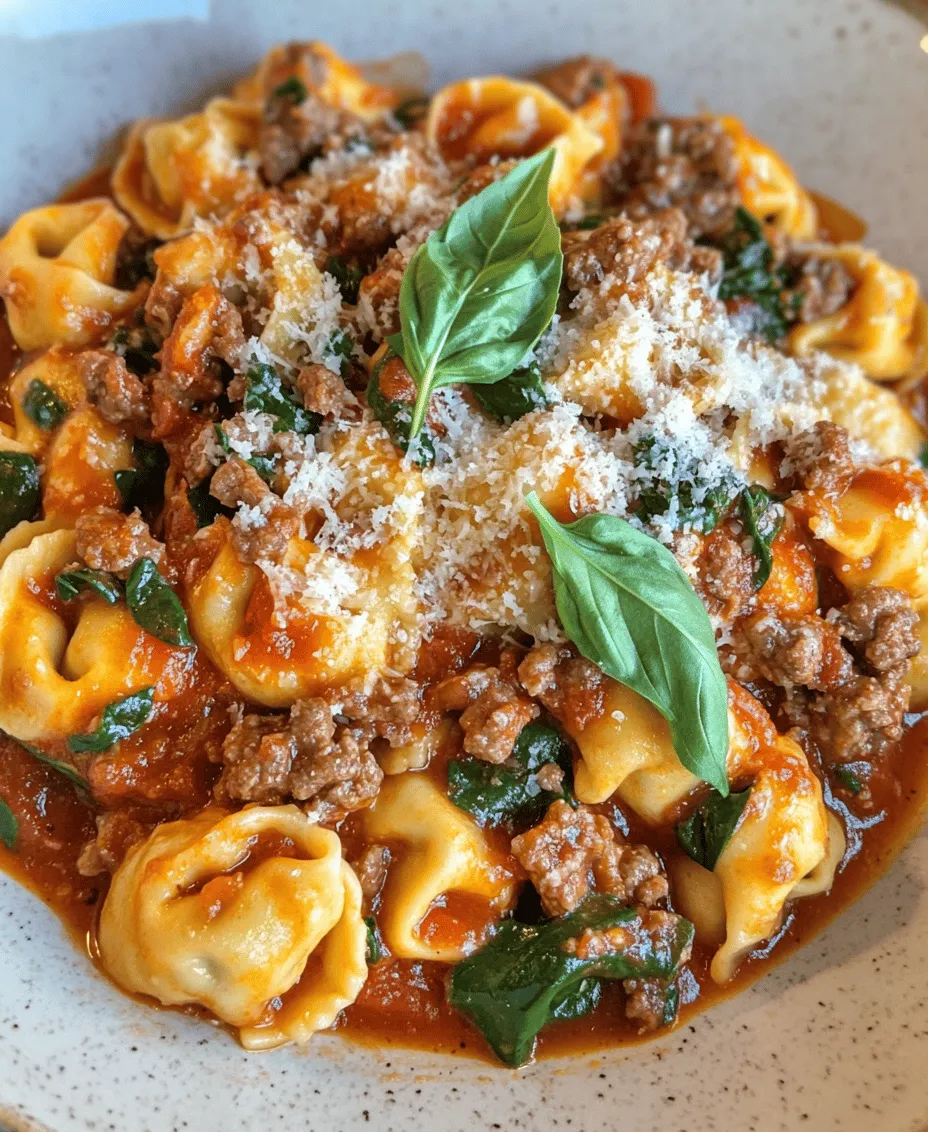 The success of any recipe often lies in the quality and combination of its ingredients. The *Beef & Parmesan Tortellini Delight* features a harmonious blend of flavors and textures that come together to create an unforgettable meal. Let’s take a closer look at the key ingredients that make this dish a standout.