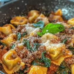 The success of any recipe often lies in the quality and combination of its ingredients. The *Beef & Parmesan Tortellini Delight* features a harmonious blend of flavors and textures that come together to create an unforgettable meal. Let’s take a closer look at the key ingredients that make this dish a standout.