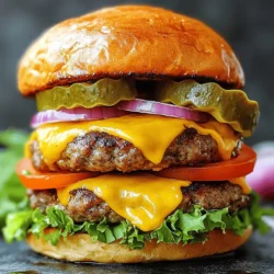 Savory Sausage Smash Burgers: A Flavorful Recipe for Burger Lovers