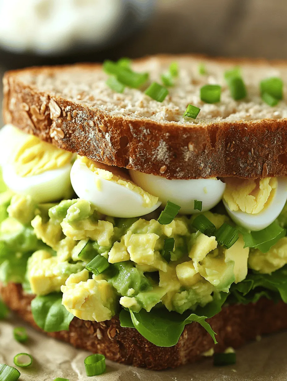 The Creamy Avocado Egg Salad is more than just a tasty treat. It offers an array of nutritional benefits that can enhance your overall health. Eggs, the star of this recipe, are an excellent source of high-quality protein, containing all nine essential amino acids. They also boast a wealth of vitamins and minerals, including vitamin D, B12, phosphorus, and selenium. Incorporating eggs into your diet can help support muscle strength, brain health, and even eye health due to their rich content of lutein and zeaxanthin.