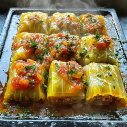 Cabbage Rolls Delight: A Hearty and Wholesome Recipe