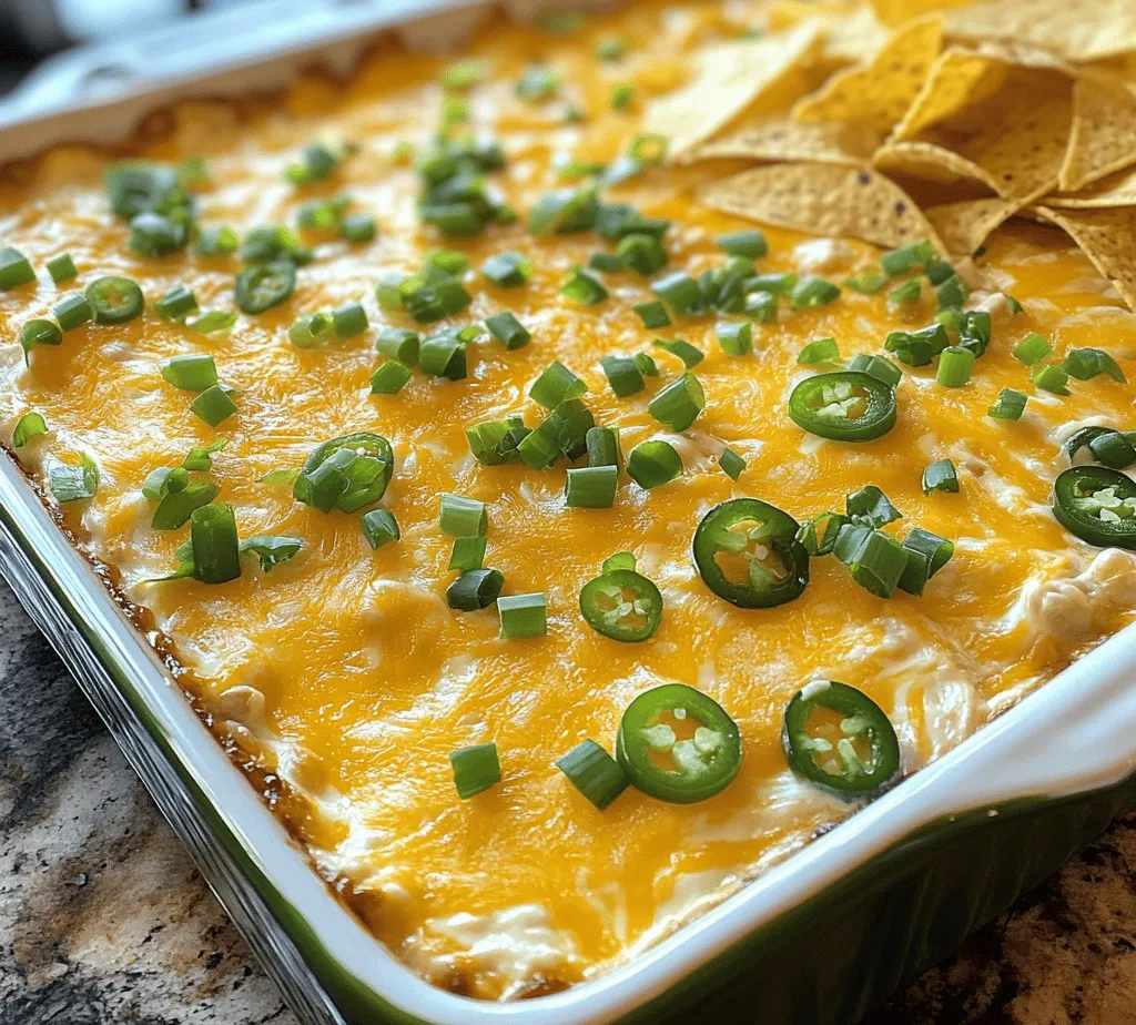 What makes Cream Cheese Jalapeno Popper Bean Dip so appealing? First and foremost, it’s a crowd-pleaser. This dip is known for its creamy texture and a flavor profile that keeps guests coming back for more. Whether you’re hosting a party or attending one, bringing this dip will undoubtedly earn you rave reviews. The unique blend of flavors—from the creaminess of the cheeses to the heat from the jalapenos—creates a dip that caters to a wide array of palates.