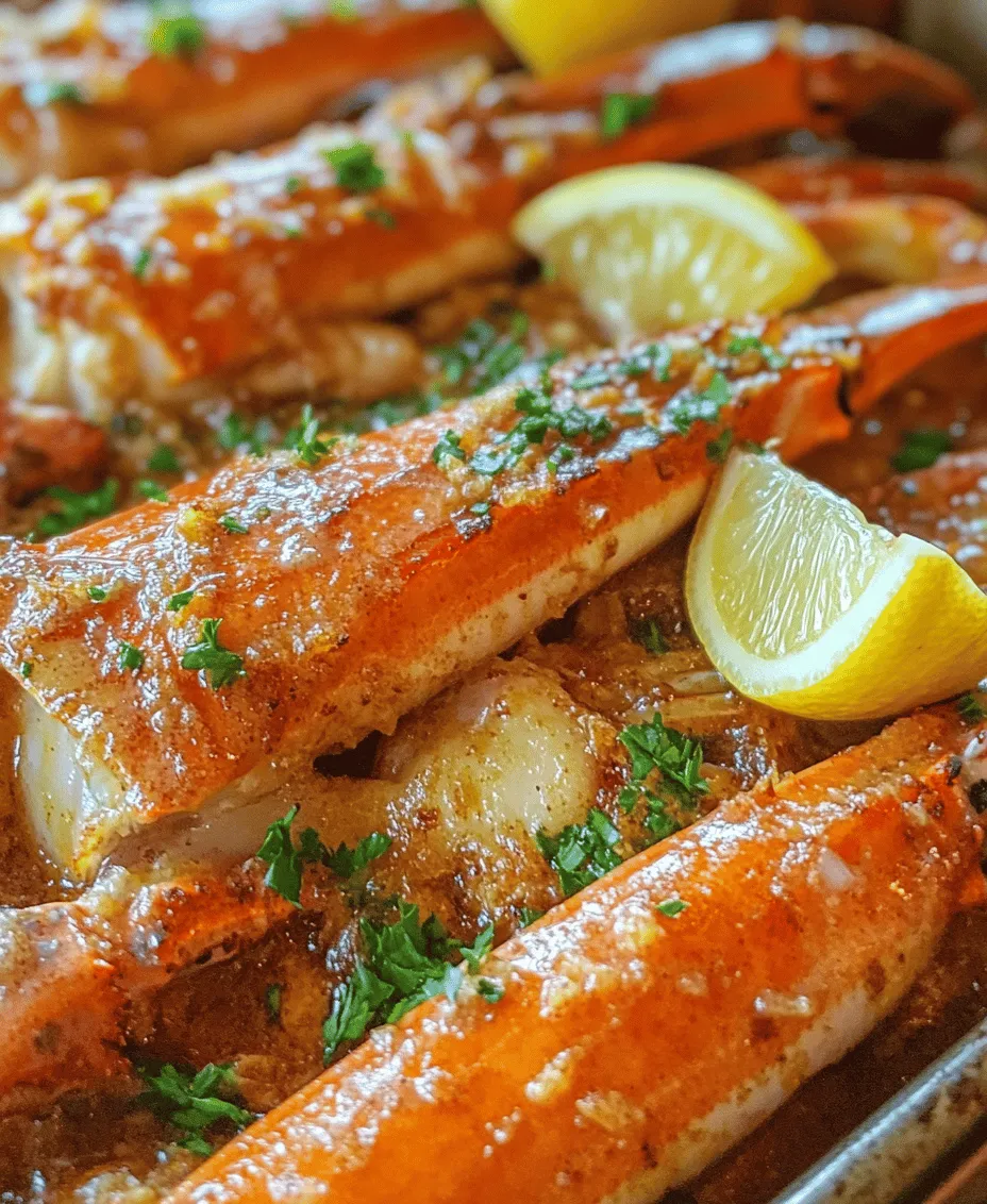 Crab legs have long been celebrated as a luxurious seafood choice, enjoyed by food enthusiasts around the world. Their tender, succulent meat is not only a culinary delight but also a versatile ingredient that can elevate any dining experience. Whether it's a special occasion or a simple family dinner, baked crab legs in butter sauce offer a gourmet touch that is surprisingly easy to prepare at home. This recipe brings together the delightful flavors of the ocean with the richness of butter, creating a dish that is both simple and indulgent.