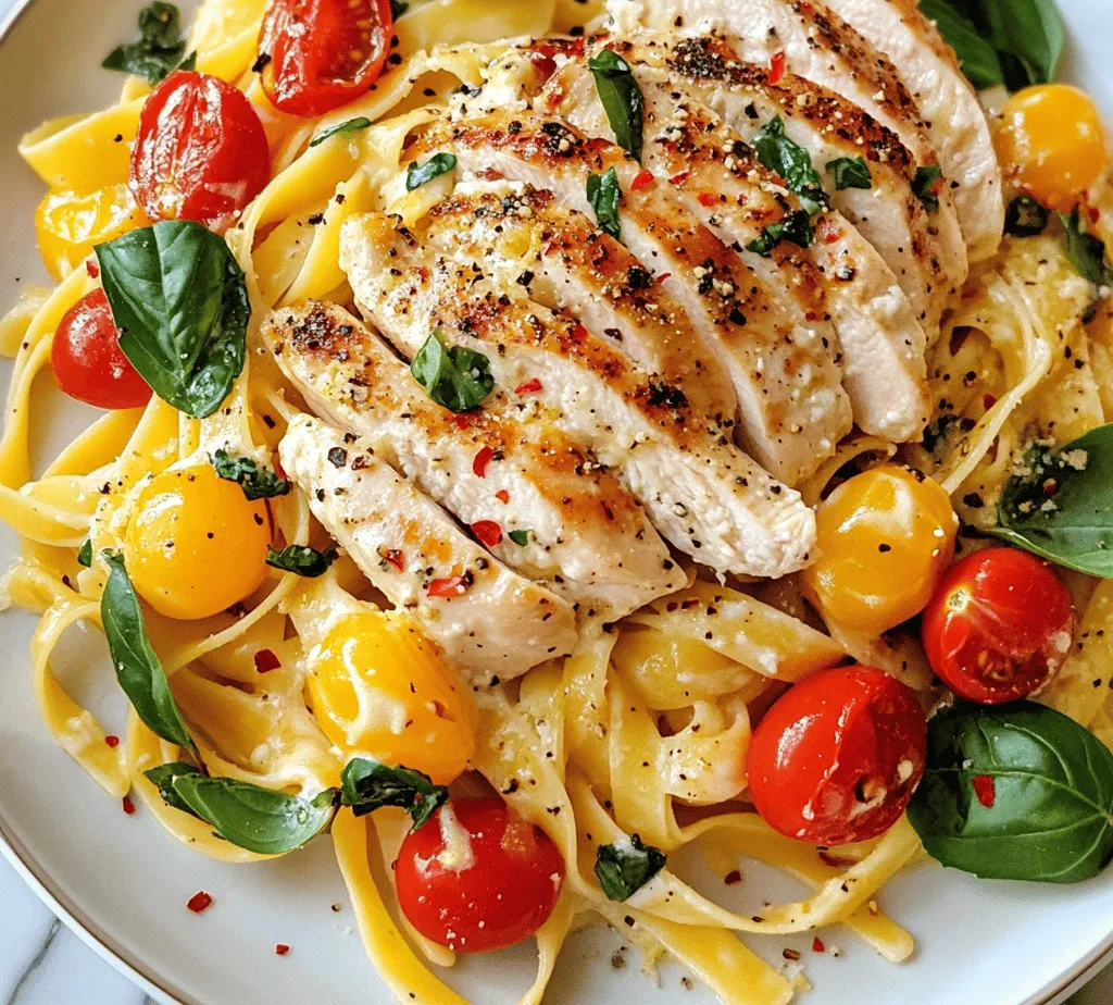 If you're searching for a dish that perfectly balances comfort and elegance, look no further than Creamy Ricotta Chicken Pasta. This delightful recipe combines tender chicken, creamy ricotta, and fresh vegetables into a mouthwatering meal that’s sure to please everyone at the table. The rich and velvety texture of the ricotta mingles beautifully with the savory flavors of garlic, tomatoes, and spinach, creating a pasta dish that’s both indulgent and nutritious.