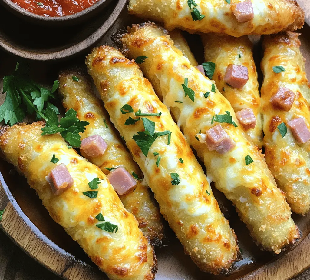 To create the perfect Cheesy Ham Delight Sticks, it’s essential to understand each ingredient’s role and importance in the recipe. Let’s break down the key components that contribute to the flavor and texture of this delicious snack.