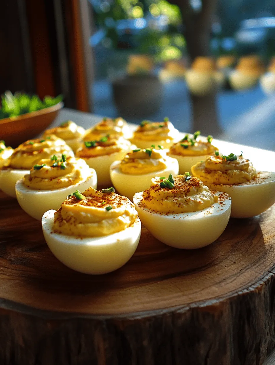 Deviled eggs are a time-honored appetizer that has graced tables at gatherings, parties, and family dinners for generations. Their creamy, flavorful filling, paired with the delicate texture of perfectly boiled eggs, makes them a favorite among many. What sets deviled eggs apart is their simplicity; just a handful of ingredients can create a dish that is not only delicious but also visually appealing. Whether served at a casual picnic, a festive holiday dinner, or a chic cocktail party, deviled eggs remain a staple that never goes out of style.