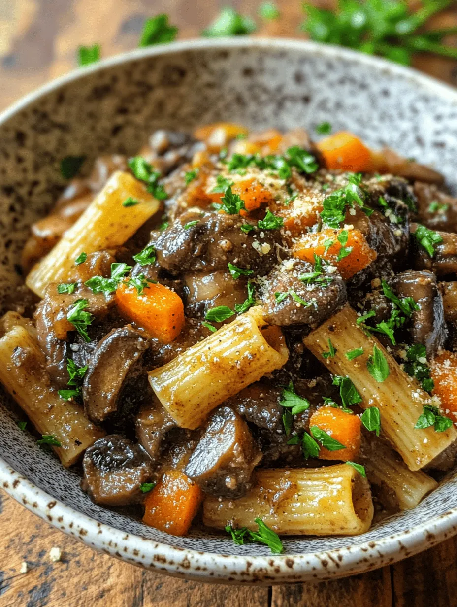 In the world of plant-based cooking, finding a dish that appeals to both vegans and non-vegans alike can be a delightful challenge. Enter Rigatoni with Vegan Walnut Mushroom Meat Sauce. This hearty pasta dish combines the comforting essence of traditional Italian flavors with the nutritious benefits of plant-based ingredients. With its rich, savory sauce made from walnuts and mushrooms, it stands out as a satisfying meal that can easily win over meat lovers.