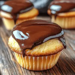 Boston Cream Pie Cupcakes are a delightful dessert that combines the rich flavors of chocolate and vanilla in a portable cupcake form. Originating from the classic Boston Cream Pie, which dates back to the late 19th century, these cupcakes have taken the traditional dessert and transformed it into a fun, bite-sized treat perfect for any occasion. The combination of a light and airy vanilla cupcake filled with smooth pastry cream and topped with glossy chocolate ganache makes these cupcakes a beloved favorite among dessert enthusiasts.