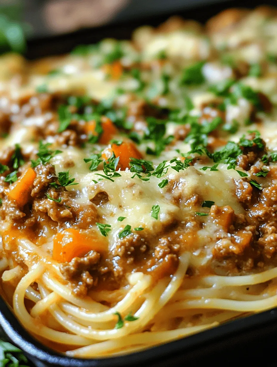 Indulge in Comfort: Beef Bolognese with Creamy Garlic Butter Spaghetti Recipe