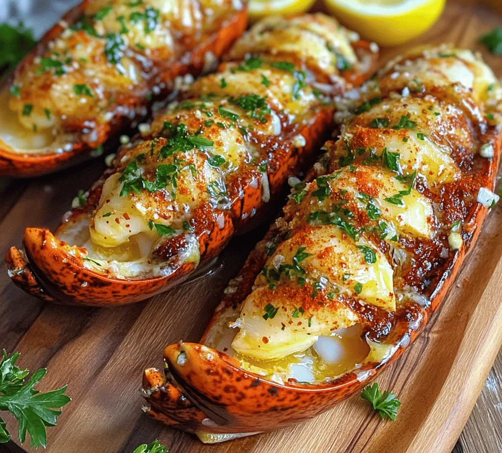 When it comes to indulgent seafood dishes, few can rival the exquisite taste and presentation of Million Dollar Lobster Tails & Garlic Herb Butter. This dish elevates the humble lobster tail into a centerpiece worthy of any special occasion, whether it’s a romantic dinner, a festive gathering, or a celebration of life’s milestones. The combination of succulent lobster meat, rich garlic herb butter, and a touch of elegance makes this dish irresistible for seafood lovers and gourmet aficionados alike.