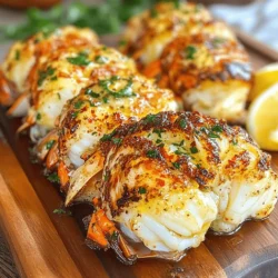 Million Dollar Lobster Tails & Garlic Herb Butter: A Luxurious Delight