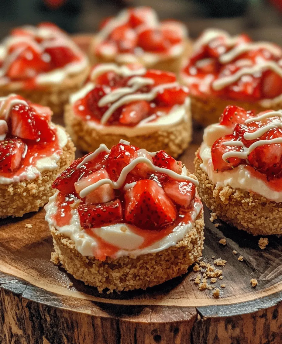 Welcome to the delightful and tempting world of Strawberry Cheesecake Crunch Bites! These little gems are a perfect fusion of textures and flavors, making them an ideal treat for any occasion. Imagine the classic flavors of cheesecake, refreshingly sweet strawberries, and a crunchy graham cracker crust, all coming together in a bite-sized delight. Whether you’re preparing for a lively gathering, celebrating a special event, or simply indulging in a sweet craving, these bites are sure to impress your family and friends.