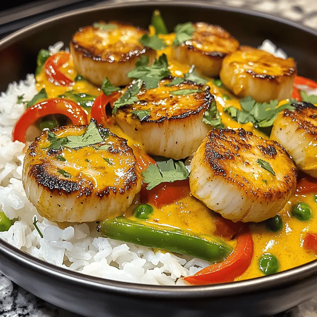 To create the perfect Spicy Coconut Curry Scallops, it’s crucial to understand the key ingredients that contribute to the dish’s unique flavor and texture.