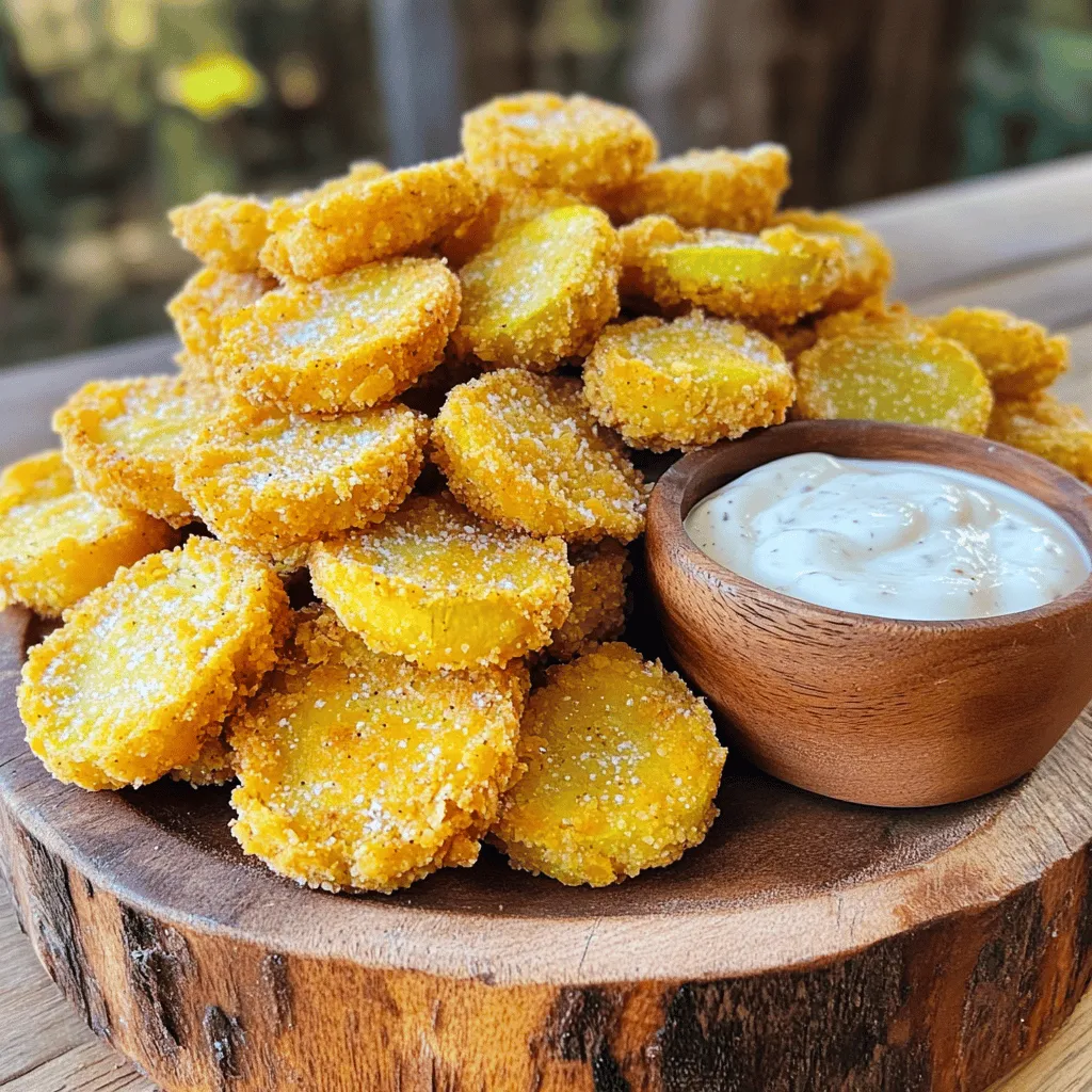 Fried pickles have become a beloved appetizer in many restaurants and homes across the United States. They offer a unique combination of crispy texture and tangy flavor that tantalizes the taste buds, making them a perfect snack for any occasion. Among the many variations of this delightful dish, Crunchy Fried Pickles Delight stands out as a fan favorite. This recipe elevates the classic fried pickle experience, ensuring that each bite is bursting with flavor and crunch.