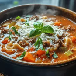 When it comes to comforting meals that warm the soul and fill the belly, few dishes can compete with a hearty soup. Among the myriad of soup recipes out there, the Hearty Slow Cooker Tomato Tortellini Soup with Ground Beef stands out for its rich flavors, nutritional benefits, and the ease with which it can be prepared. This recipe is not just a meal; it's a family tradition that brings loved ones together around the dinner table.