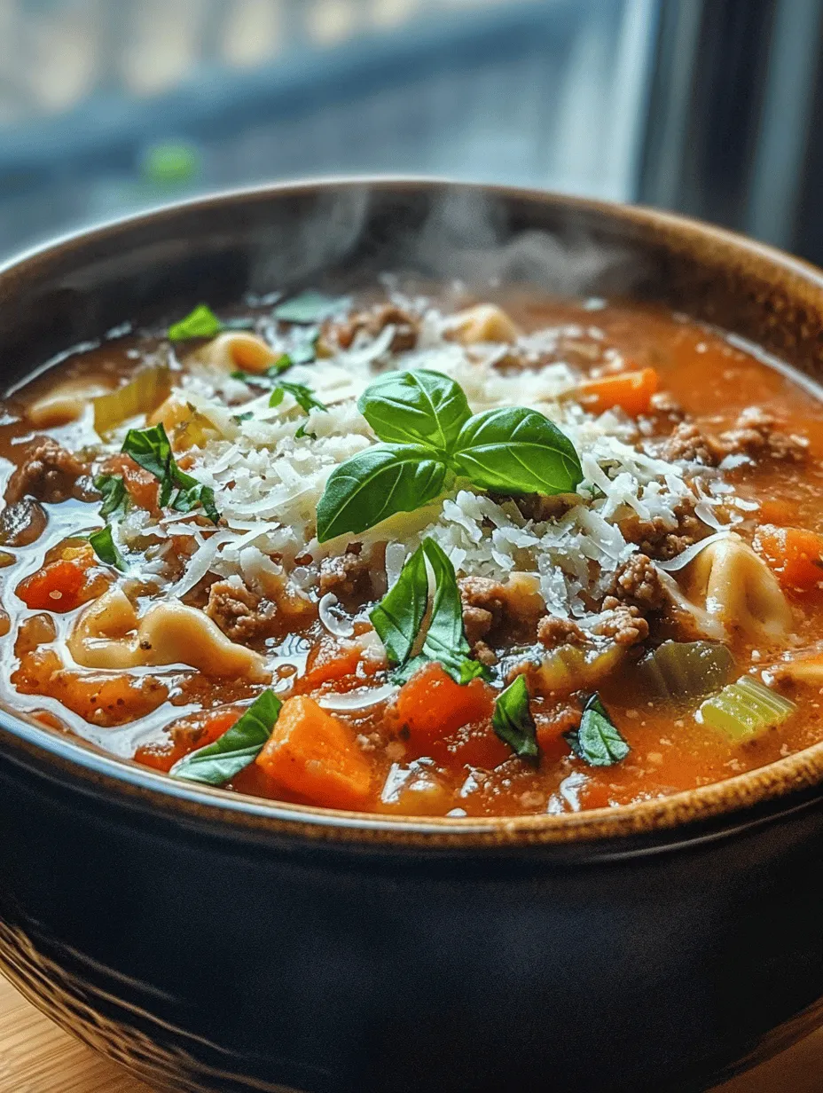 When it comes to comforting meals that warm the soul and fill the belly, few dishes can compete with a hearty soup. Among the myriad of soup recipes out there, the Hearty Slow Cooker Tomato Tortellini Soup with Ground Beef stands out for its rich flavors, nutritional benefits, and the ease with which it can be prepared. This recipe is not just a meal; it's a family tradition that brings loved ones together around the dinner table.