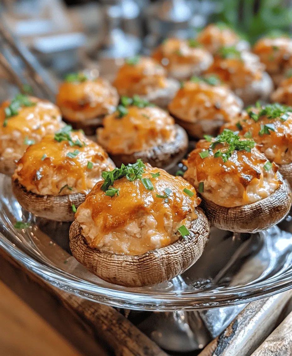 To make Buffalo Chicken Dip Stuffed Baked Mushrooms truly shine, it's essential to understand the key ingredients that contribute to its flavor and texture. Each component plays a vital role in creating a balance of creaminess, spice, and freshness that defines this dish.