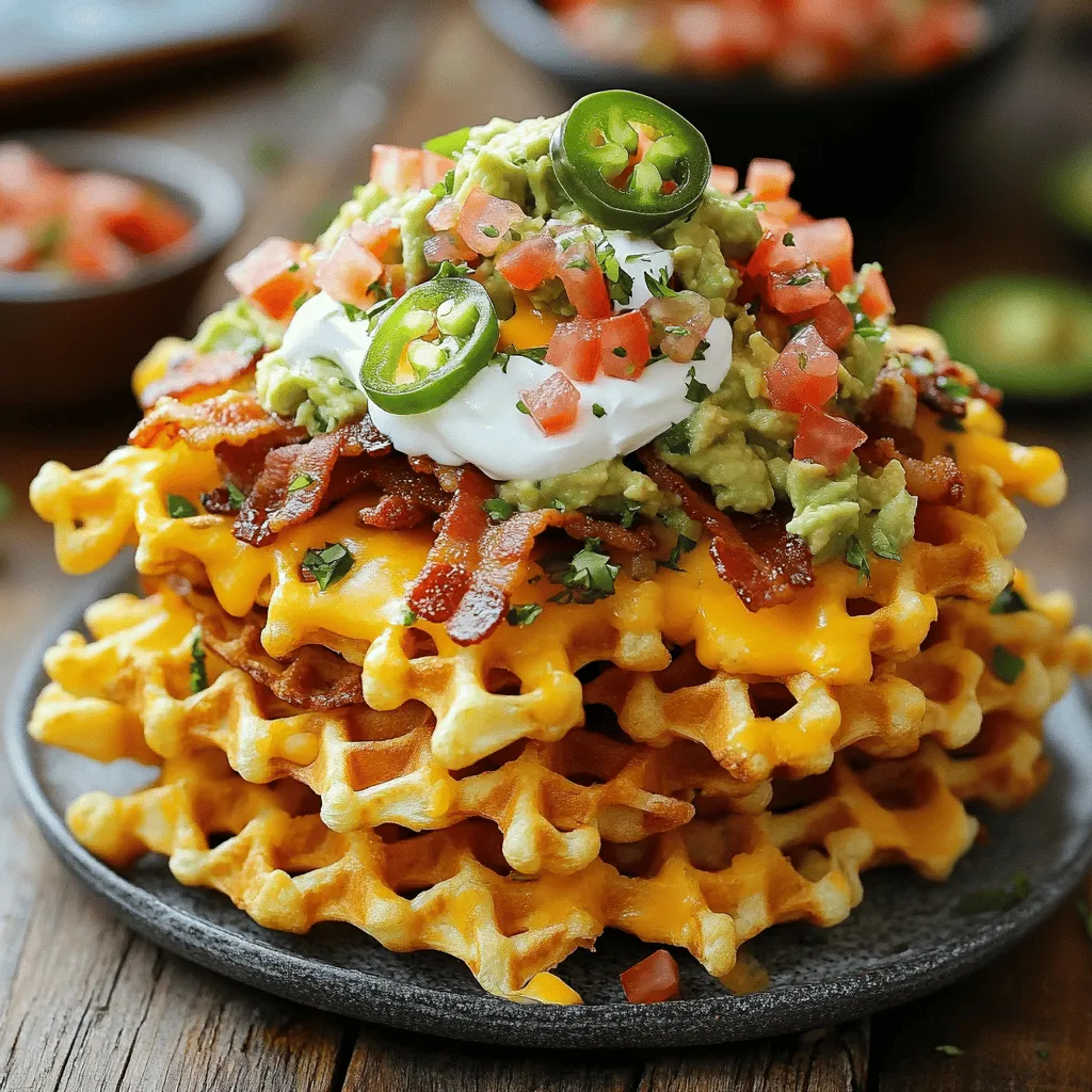 Waffle Fry Nachos are a delightful twist on the classic nacho dish, perfect for game nights, family gatherings, or a cozy evening at home. This innovative recipe merges the crispy texture of waffle fries with the gooey goodness of melted cheese and savory toppings, creating a dish that appeals to all ages. With Waffle Fry Nachos, you get the best of both worlds: the beloved comfort of nachos combined with the unique shape and crunch of waffle fries. Whether you're entertaining friends or enjoying a movie night with family, this recipe is sure to be the highlight of the evening.