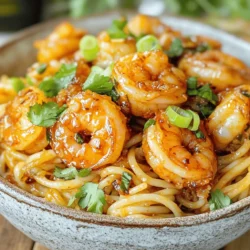 Easy Bang Bang Shrimp Pasta Recipe