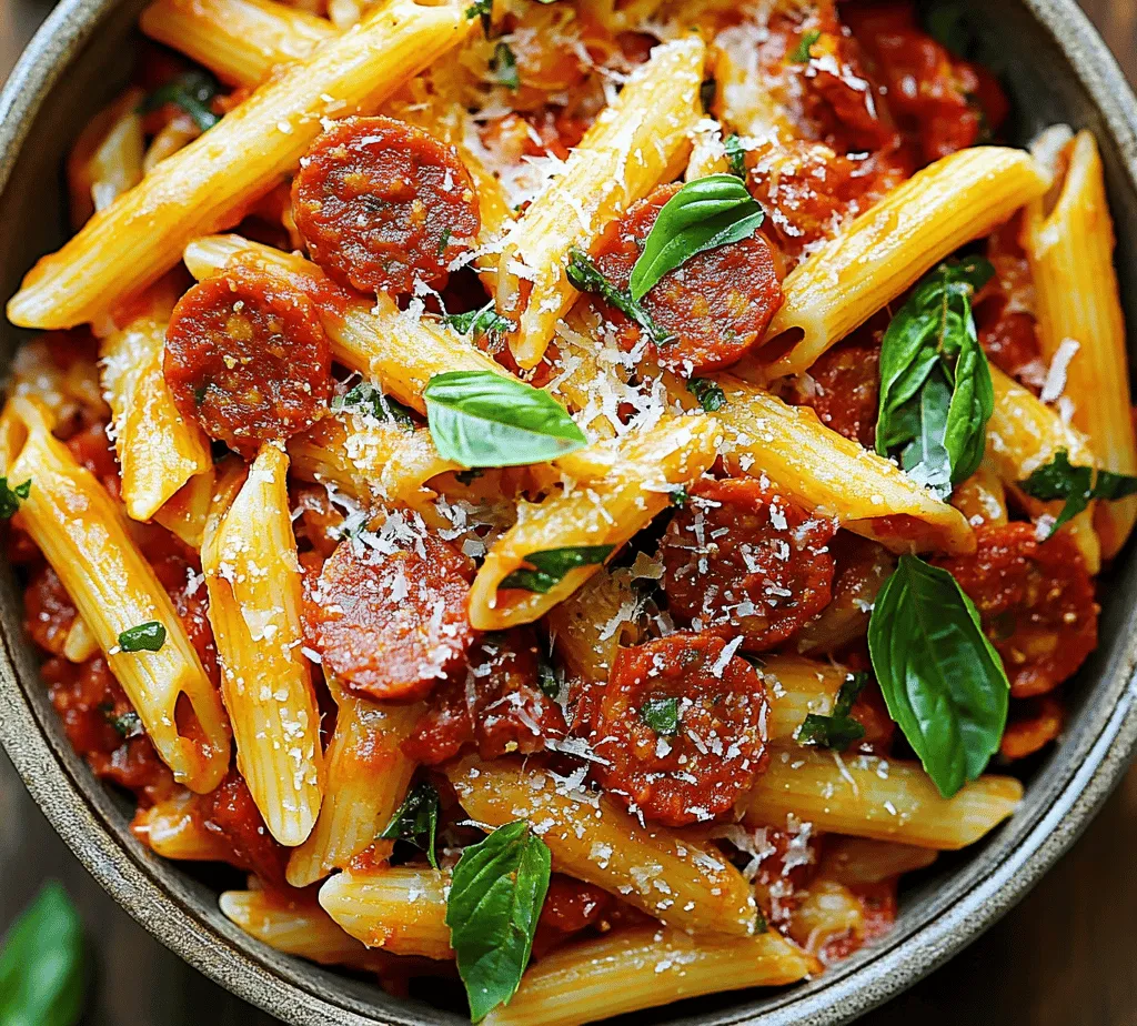 When it comes to comfort food, few dishes can match the allure of pasta. Its versatility and ability to absorb flavors make it a beloved staple in kitchens around the globe. Today, we invite you on a flavorful journey as we explore a dish that marries the robust taste of spicy chorizo with the bright acidity of tomatoes: Spicy Chorizo & Tomato Pasta. This recipe transcends mere sustenance; it is an experience that tantalizes the taste buds and warms the heart.