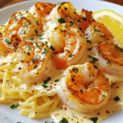 Easy Creamy Garlic Shrimp in 15 Minutes!