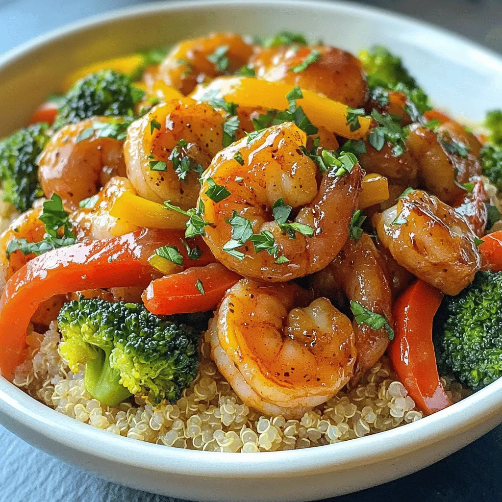 Are you looking for a quick and satisfying meal that bursts with flavor? Look no further than Easy Honey Garlic Shrimp with Sausage and Veggies. This dish combines succulent shrimp with the bold flavors of andouille sausage and a colorful medley of fresh vegetables, resulting in a meal that's not only delicious but also packed with nutrients. The sweet and savory honey garlic sauce ties it all together, making it a perfect choice for busy weeknights or anytime you crave something special without spending hours in the kitchen.