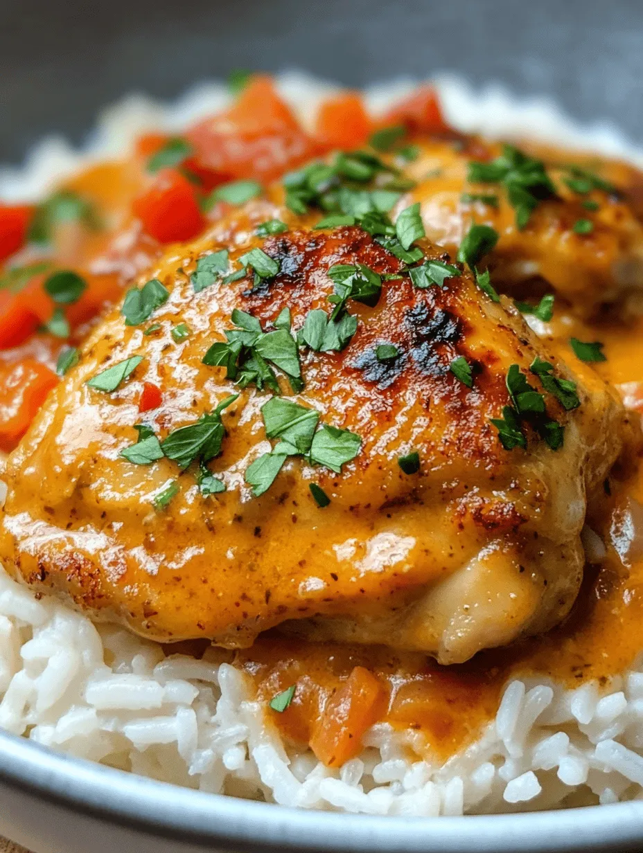 Cozy Smothered Chicken and Rice Recipe