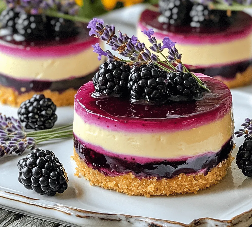 Cheesecake has long captivated dessert lovers with its creamy texture and endless flavor possibilities. From classic New York-style to rich chocolate variations, this beloved treat is as versatile as it is delightful. One of the most exciting trends in dessert-making is the incorporation of unique flavor combinations that elevate traditional recipes into something truly extraordinary. Enter the Blackberry Lavender Cheesecake—a sublime fusion of tart blackberries and fragrant lavender that tantalizes the palate and presents a feast for the senses.