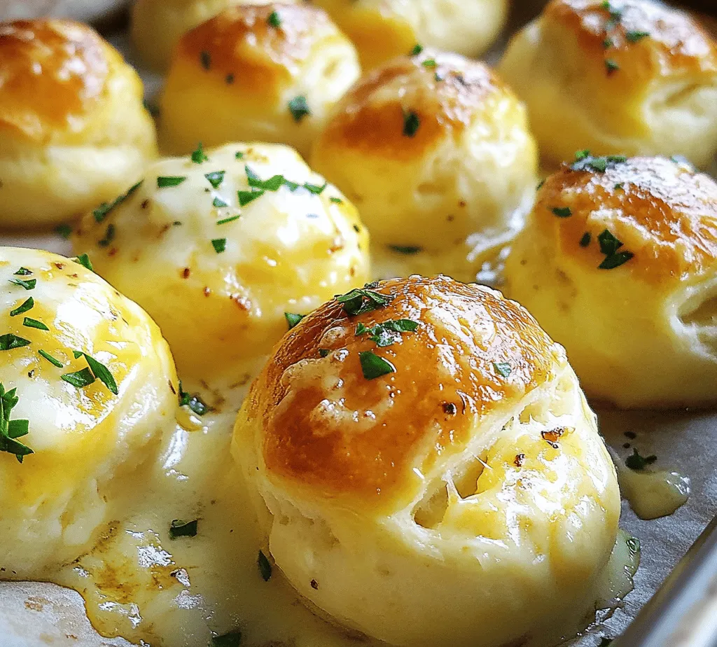 If you're on the hunt for a comforting, mouth-watering snack or appetizer that can elevate any gathering or cozy night in, look no further than Garlic Butter Cheese Bombs. These little bites of joy combine the irresistible allure of gooey cheese with the aromatic warmth of garlic, creating a dish that is sure to delight everyone around the table. The beauty of this recipe lies in its simplicity and the use of Pillsbury Grands! Biscuits, which serve as a perfect, fluffy vessel for the delicious fillings.