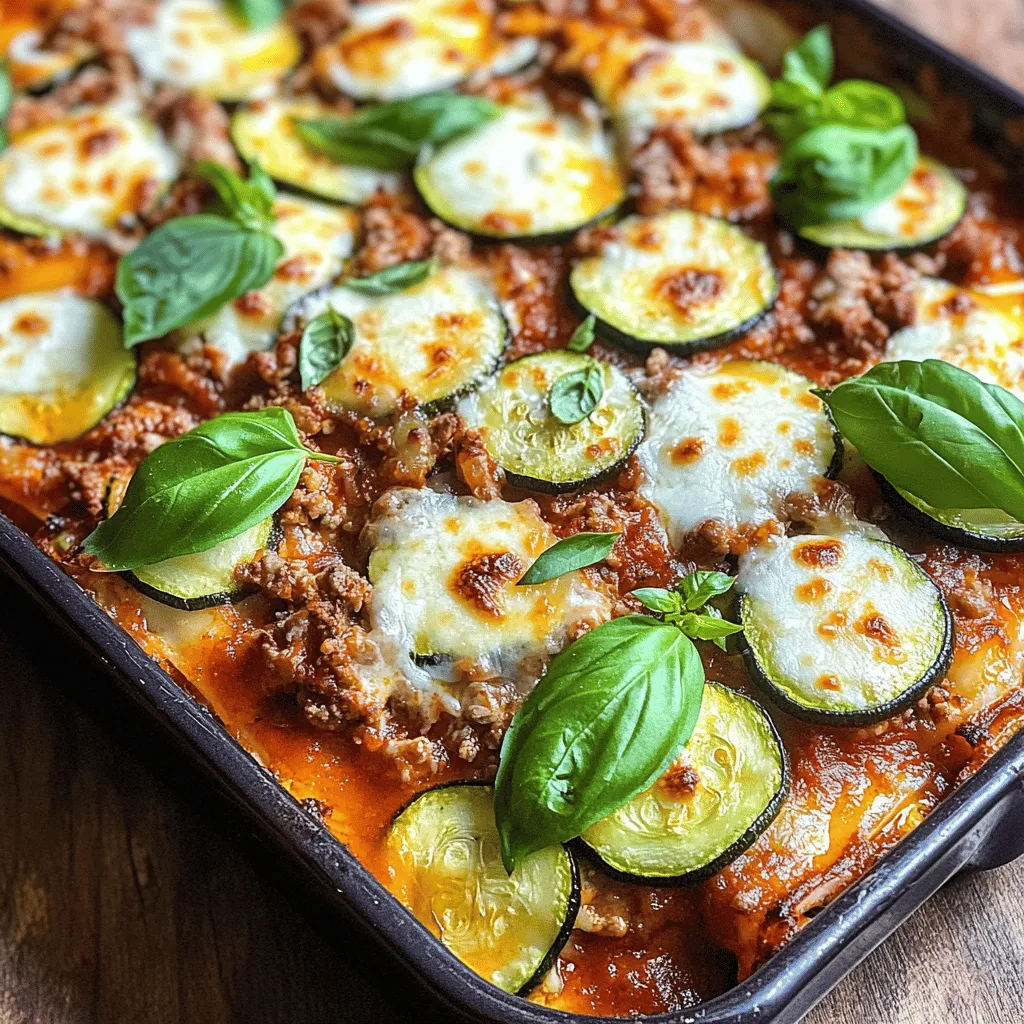 To truly appreciate the Zesty Zucchini Lasagna, it's important to understand the key ingredients that contribute to its flavor, texture, and nutritional profile.