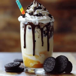 To create the Cookies & Cream Dream Shake, you must understand the importance of each ingredient. This shake is a blend of simple yet essential components that work in harmony to deliver a rich, creamy flavor.