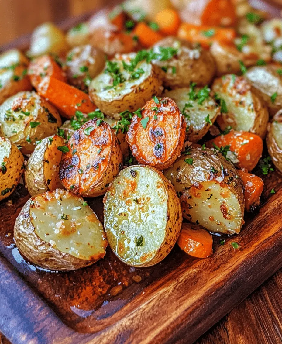 When it comes to side dishes that can elevate any meal, Garlic-Herb Roasted Potatoes and Carrots stand out as a favorite for many home cooks and food enthusiasts alike. This vibrant dish combines the earthy flavors of baby potatoes with the natural sweetness of baby carrots, all lovingly roasted to perfection with aromatic garlic and fresh herbs. Whether you're hosting a family dinner, preparing a festive holiday feast, or simply enjoying a casual weeknight meal, this recipe is versatile enough to complement a wide range of main courses.