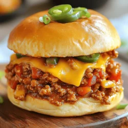 Delicious Cajun Chicken Sloppy Joes