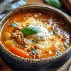 As the cold weather sets in, there's nothing quite like a warm bowl of soup to evoke feelings of comfort and homeliness. Soup has a magical way of warming us from the inside out, making it a quintessential dish for family gatherings or cozy weeknight dinners. Among the myriad of soup options available, lasagna soup stands out as a delightful twist on a classic Italian favorite. Imagine the rich flavors of lasagna, with its layers of cheese, pasta, and savory meat, transformed into a hearty soup that is both satisfying and easy to prepare.