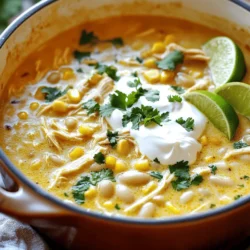 Creamy White Chicken Chili: A Comforting Delight