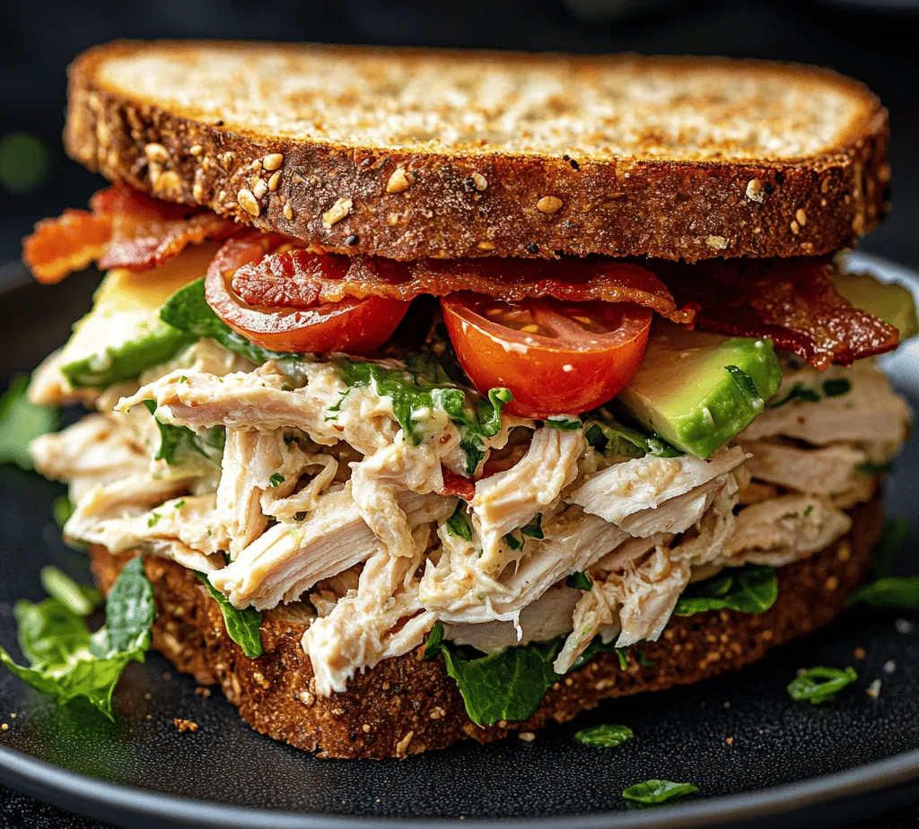 To create a memorable Savory BLT Chicken Salad Sandwich, it’s essential to understand the key components that make this dish a standout. Each ingredient plays a crucial role in building flavor and texture, resulting in a sandwich that is both delicious and satisfying.