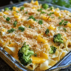 Welcome to the heartwarming world of Cheesy Broccoli Chicken Noodle Delight, a dish that perfectly embodies the essence of comfort food. This recipe is not only a hearty meal that warms the soul but also a delightful combination of flavors that will satisfy your cravings. The star ingredients—tender chicken, vibrant broccoli, and rich, gooey cheese—come together to create a dish that is both delicious and nutritious.