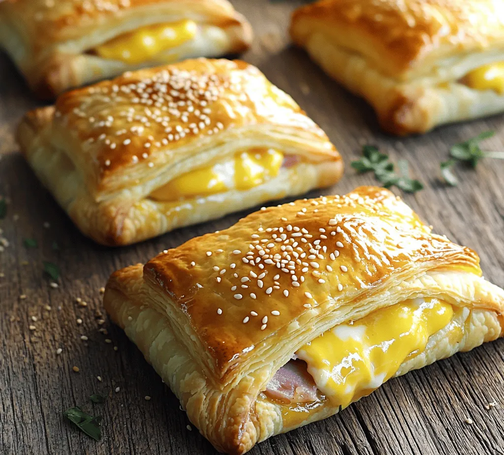 If you’re in search of a delightful and versatile pastry that can elevate any gathering, look no further than the Flaky Ham & Cheese Delight. This scrumptious treat is a perfect blend of savory ham and creamy cheese, all enveloped in the light, flaky layers of puff pastry. Whether you're entertaining guests at a party, serving up snacks for a game day gathering, or looking for a quick and satisfying light meal, these pastries fit the bill beautifully.