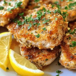 Garlic Parmesan Pork Chops Recipe: A Flavorful Delight