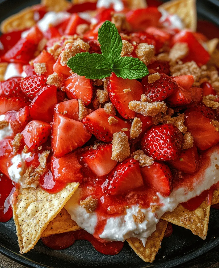 Imagine a dessert that combines the creamy decadence of cheesecake with the fun, shareable nature of nachos. Enter Strawberry Cheesecake Nachos, a delightful fusion that transforms traditional dessert expectations into an indulgent experience perfect for gatherings and celebrations. This innovative recipe takes the essence of classic cheesecake and reimagines it in a playful, accessible format that is sure to impress your guests.