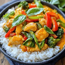 Quick & Zesty Thai Red Curry Chicken: A Flavorful Journey