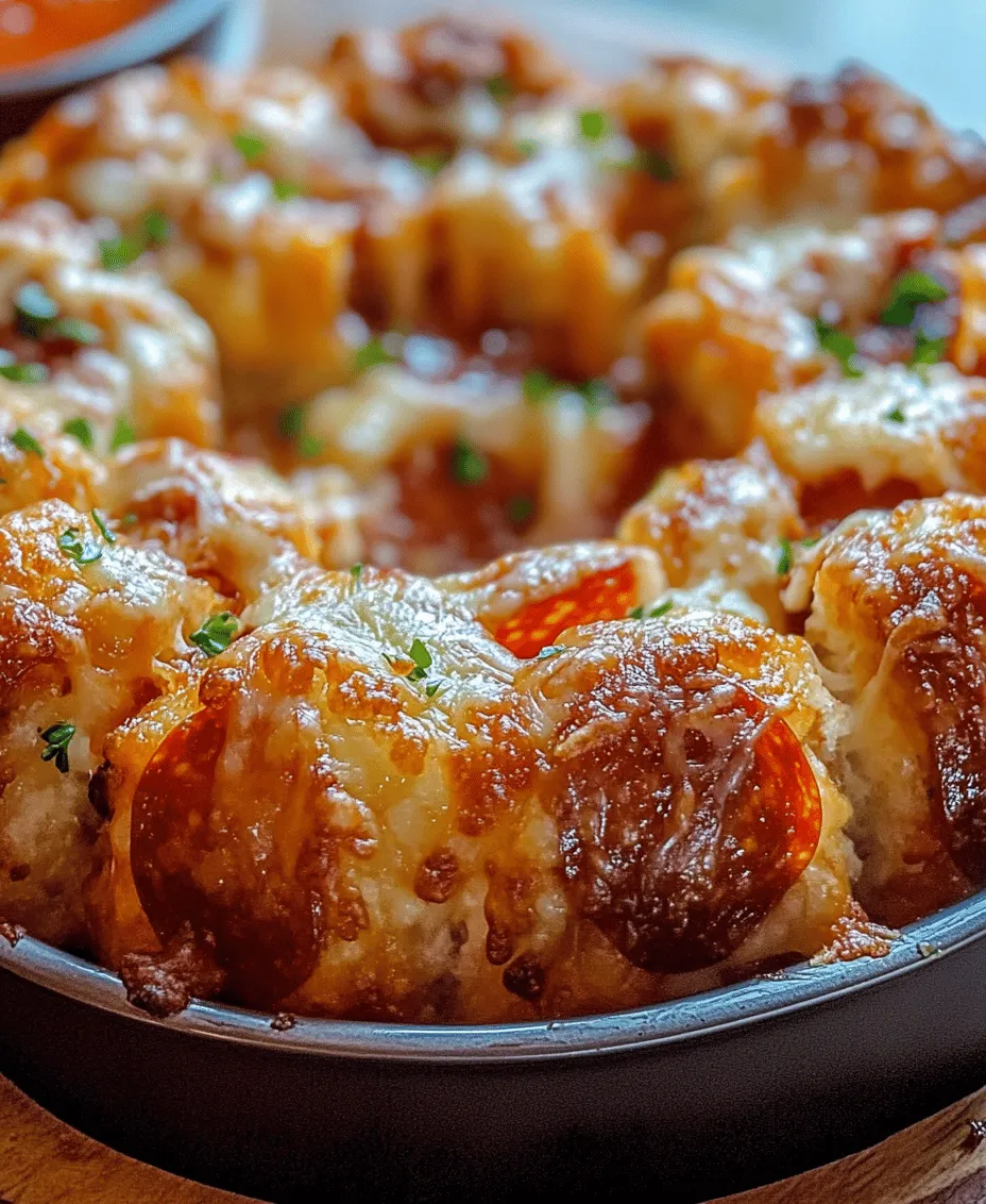 Monkey bread, also known as pull-apart bread, has been a staple in many households, serving as a crowd-pleaser for all occasions. Its unique, gooey texture and the fun of pulling apart the pieces make it an inviting dish for both kids and adults alike. Traditionally made with cinnamon sugar, monkey bread has evolved into various savory versions, and Pizza Monkey Bread Delight is a shining example of this trend.