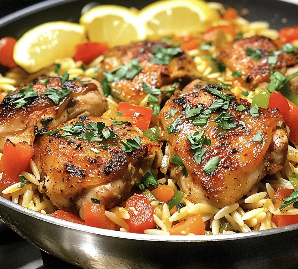 If you're looking for a dish that combines warmth, flavor, and a touch of spice, look no further than Spicy Cajun Chicken Orzo Delight. This dish marries tender chicken thighs with the delightful chew of orzo pasta, all enveloped in a rich, spicy sauce that tantalizes the taste buds. It's comfort food at its best, perfect for a weeknight dinner or a cozy gathering with friends and family. Whether you're a seasoned cook or a kitchen novice, this recipe will guide you through the steps to create a meal that feels both special and homey.