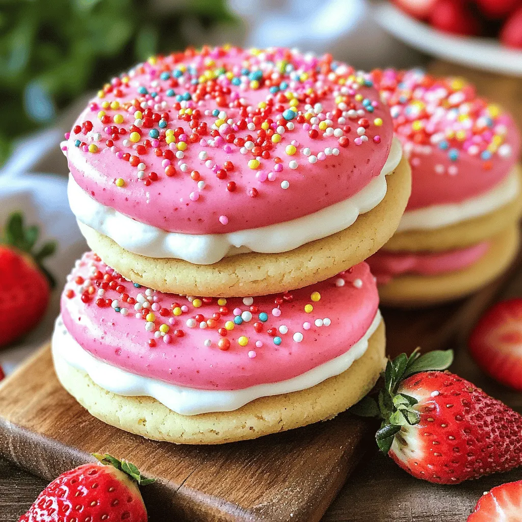 Cookies are a beloved dessert option enjoyed by people of all ages, making them a staple at gatherings, celebrations, and quiet evenings at home. Their versatility allows for endless flavor combinations, pleasing even the pickiest eaters. Among the myriad cookie varieties, Sweet Strawberry Dream Sandwich Cookies stand out not just for their vibrant color but also for their delightful flavor profile. This unique treat combines the sweetness of strawberries with a soft, cake-like texture, making them a perfect addition to any dessert table.