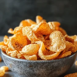 In recent years, the demand for vegan alternatives and snacks has surged, reflecting a significant shift in dietary preferences towards plant-based living. With more people seeking healthier choices, the market has seen an influx of innovative snacks that not only satisfy cravings but also cater to diverse dietary needs. One such delightful creation is Crunchy Vegan Pork Rinds, a plant-based take on the traditional snack that has long been a crowd favorite.