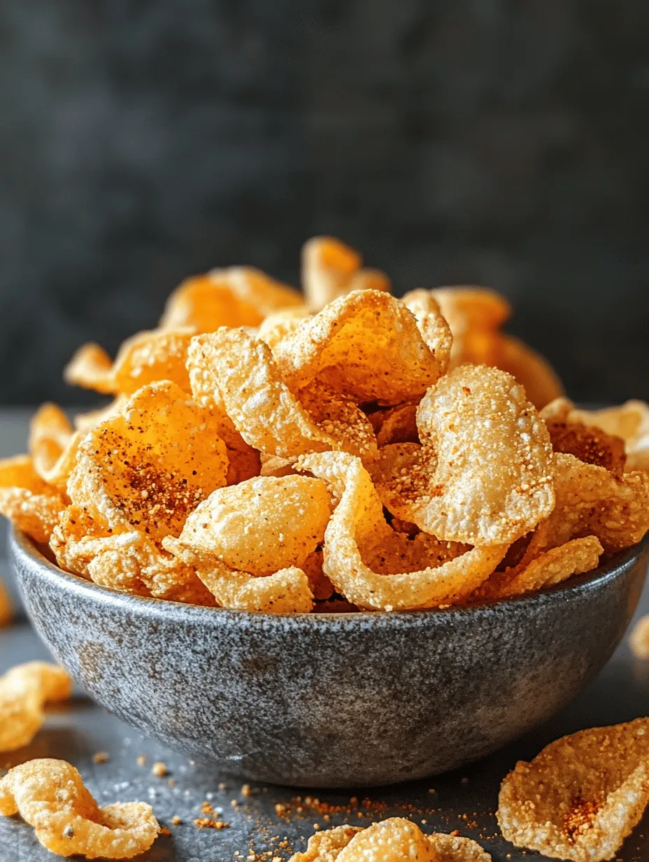 In recent years, the demand for vegan alternatives and snacks has surged, reflecting a significant shift in dietary preferences towards plant-based living. With more people seeking healthier choices, the market has seen an influx of innovative snacks that not only satisfy cravings but also cater to diverse dietary needs. One such delightful creation is Crunchy Vegan Pork Rinds, a plant-based take on the traditional snack that has long been a crowd favorite.